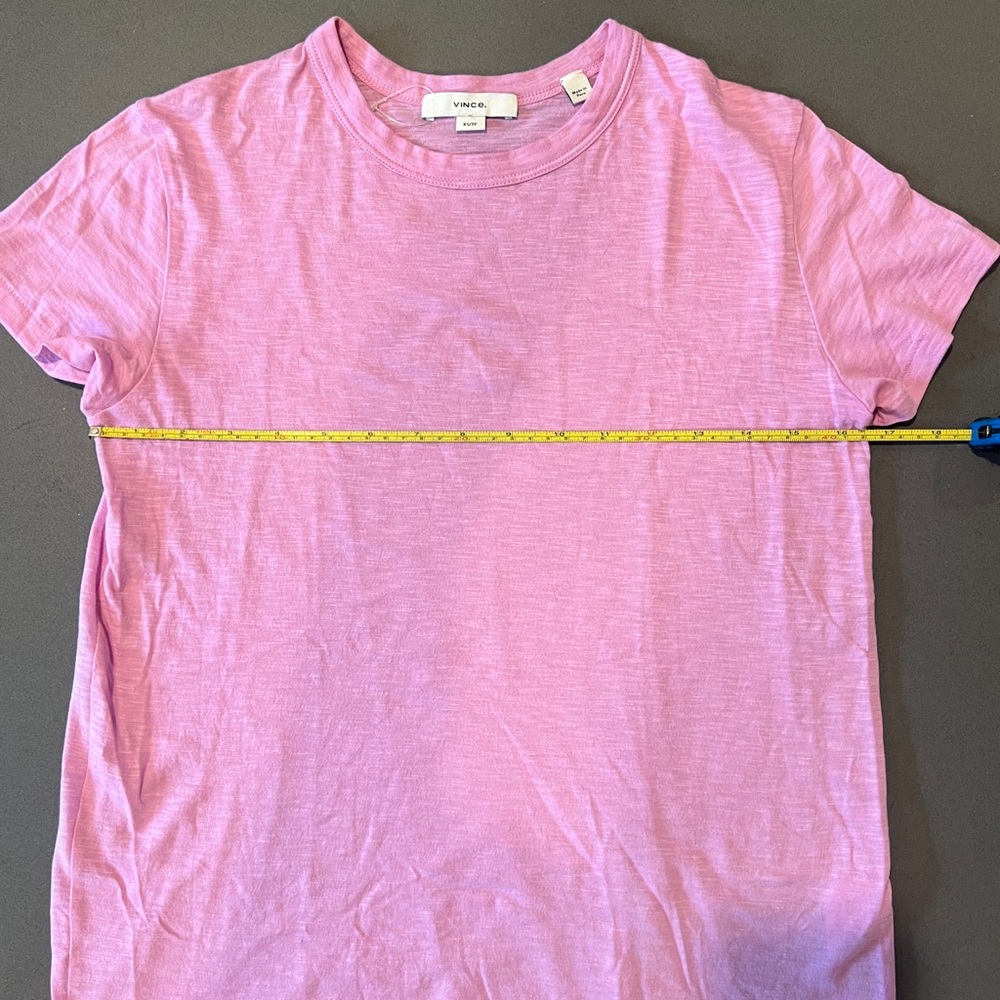 VINCE XS New | 100% Pima Cotton |Essentials Tee